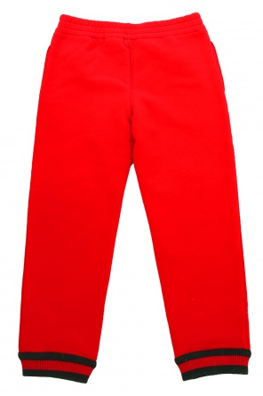 'web' sweatpants, zdjęcie 1 'web' sweatpants od Gucci Kids